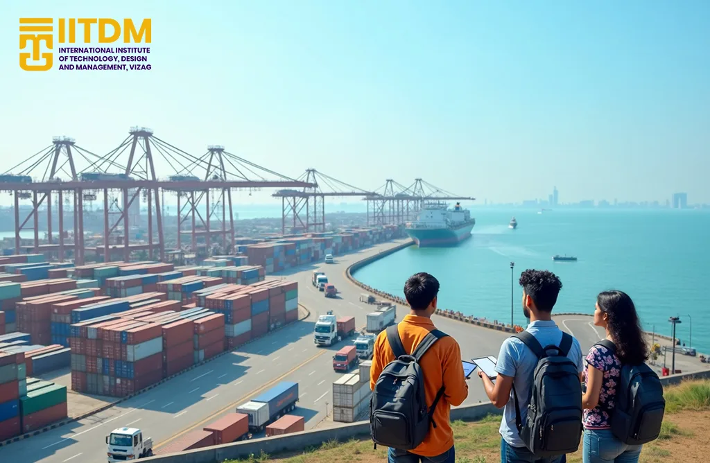 IITDM Vizag Students Gaining Real‑time Exposure to Maritime Logistics at Visakhapatnam Port